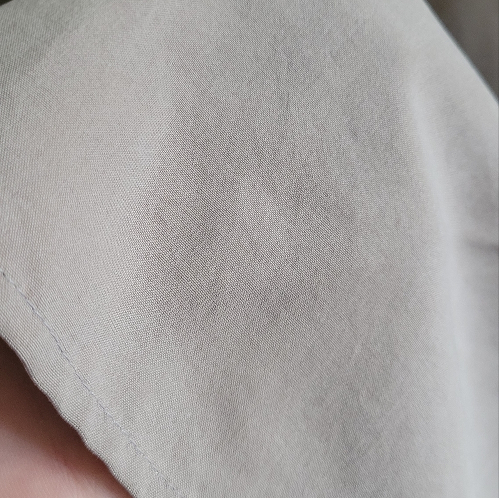 Vtg Essential Elements 100% Silk Split Hem Tank T… - image 3